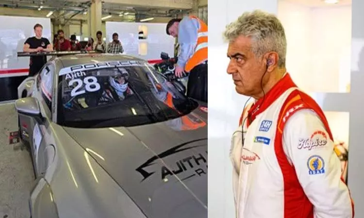 ஐரோப்பிய கார் பந்தயம்: நடிகர் அஜித் முதல் தகுதி சுற்றில் தேர்வு