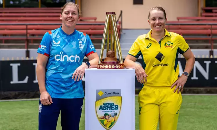 இங்கிலாந்து - ஆஸ்திரேலியா மகளிர் ஆஷஸ் டி20 தொடர்: இன்று தொடக்கம்