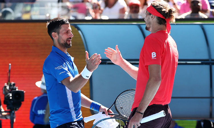 ஆஸ்திரேலிய ஓபன் டென்னிஸ்; காயம் காரணமாக விலகிய ஜோகோவிச்... இறுதிப்போட்டிக்கு முன்னேறிய ஸ்வெரேவ்