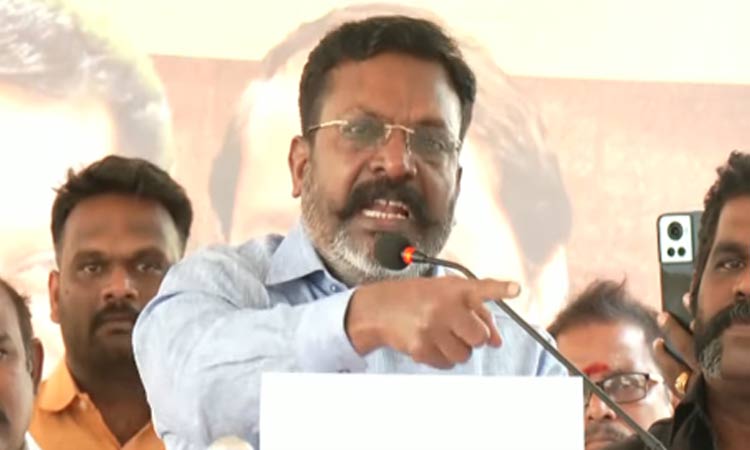 'என்னை விலை பேச இந்த மண்ணில் யாரும் பிறக்கவில்லை' - திருமாவளவன் ஆவேசம்