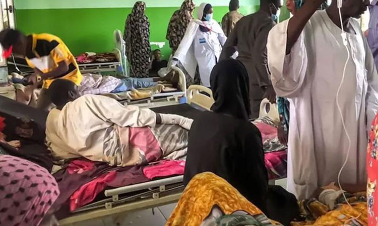 சூடானில் மருத்துவமனை மீது தாக்குதல்: 70 பேர் பலி