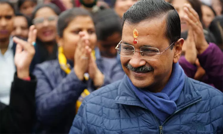 டெல்லி தேர்தல் 2 சித்தாந்தங்களுக்கு இடையேயான போட்டி; அரவிந்த் கெஜ்ரிவால்