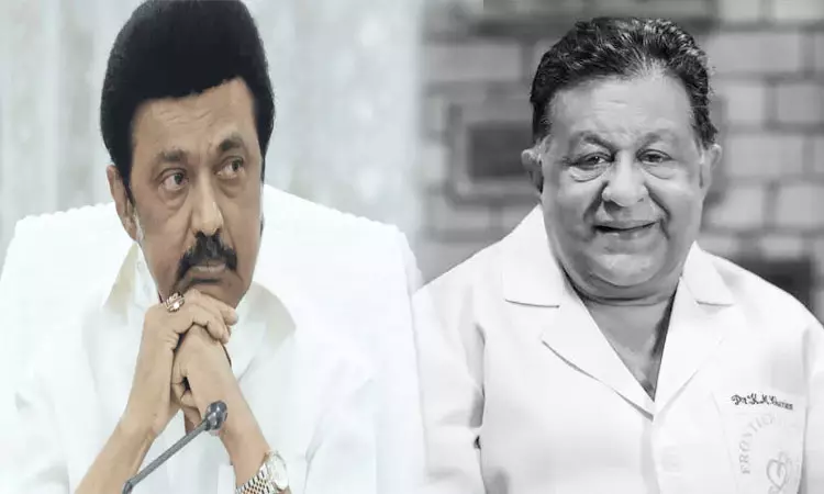 டாக்டர் கே.எம்.செரியன் மறைவு: முதல்-அமைச்சர் மு.க.ஸ்டாலின் இரங்கல் டாக்டர் கே.எம்.செரியன் மறைவு: முதல்-அமைச்சர் மு.க.ஸ்டாலின் இரங்கல்