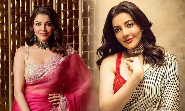 Kajal Celebrates Exciting New Beginnings on Set!