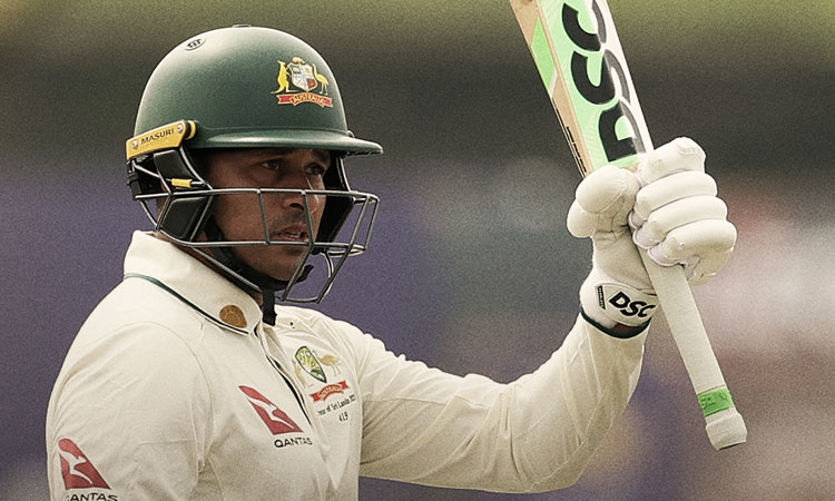 இலங்கைக்கு எதிரான முதல் டெஸ்ட்:  இரட்டை சதம் விளாசிய கவாஜா