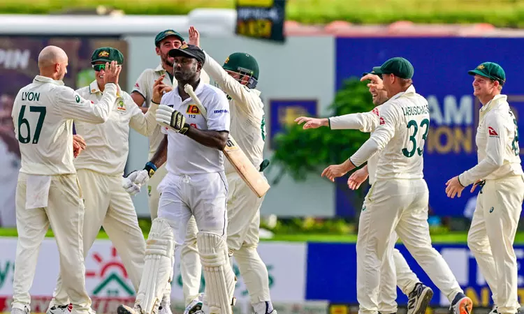 இலங்கைக்கு எதிரான முதலாவது டெஸ்ட்: வலுவான நிலையில் ஆஸ்திரேலியா