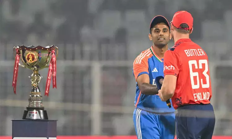 5-வது டி20: தொடரை வெற்றியுடன் நிறைவு செய்யுமா இந்தியா..? இங்கிலாந்துடன் இன்று மோதல்