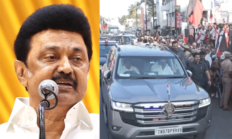 திருச்சியில் சாரண-சாரணியர் இயக்க வைர விழா: முதல்-அமைச்சருக்கு வழிநெடுக உற்சாக வரவேற்பு திருச்சியில் சாரண-சாரணியர் இயக்க வைர விழா: முதல்-அமைச்சருக்கு வழிநெடுக உற்சாக வரவேற்பு