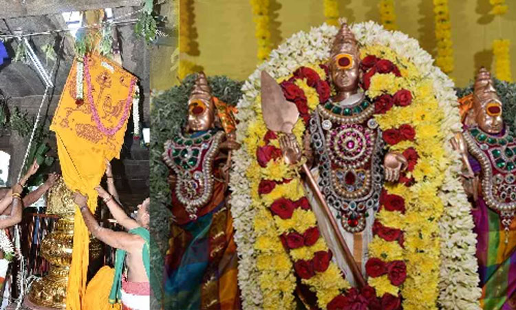 அரோகரா கோஷம் முழங்க கொடியேற்றம்.. பழனி தைப்பூசத் திருவிழா தொடங்கியது