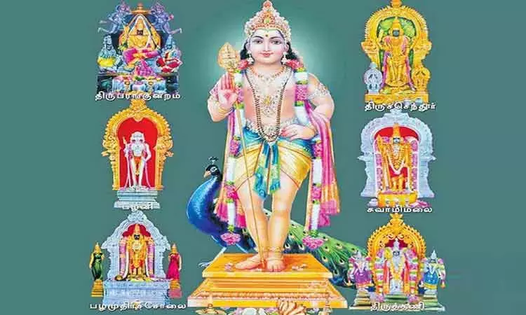 முருகனின் அறுபடை வீடுகளின் தனிச்சிறப்புகள்