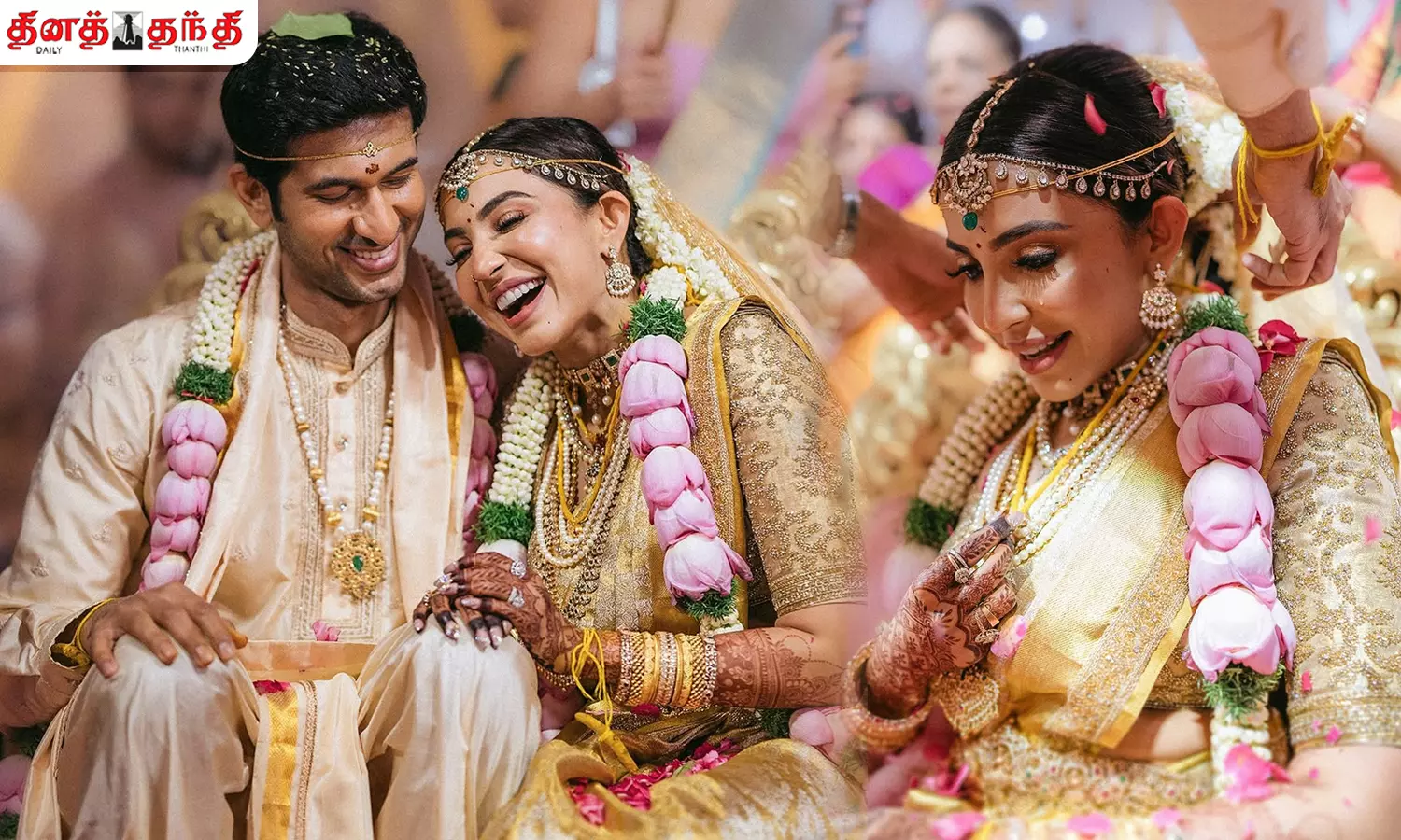 கோலாகலமாக  நடைபெற்ற  பார்வதி நாயரின் திருமண புகைப்படங்கள்!