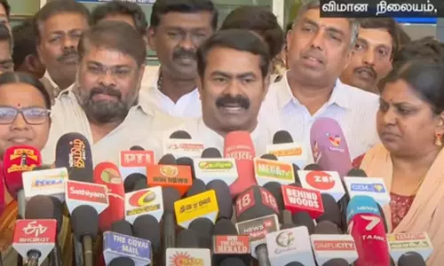 நான்தான் இந்த நாட்டுக்கு பாதுகாப்பு - சீமான்