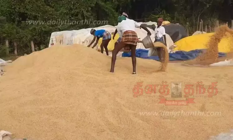 நெல் கொள்முதல் நிலையங்கள் குறித்த புகார்களை தெரிவிக்க தொலைபேசி எண் வெளியீடு நெல் கொள்முதல் நிலையங்கள் குறித்த புகார்களை தெரிவிக்க தொலைபேசி எண் வெளியீடு