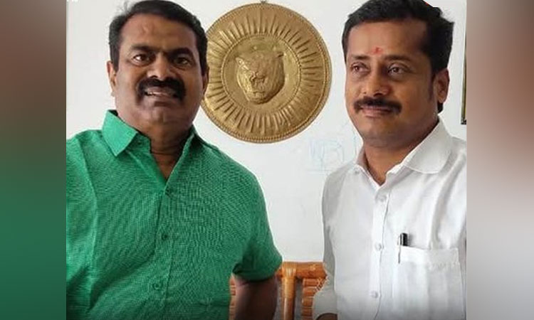 நாம் தமிழர் கட்சியில் இருந்து மேலும் ஒரு நிர்வாகி விலகல்