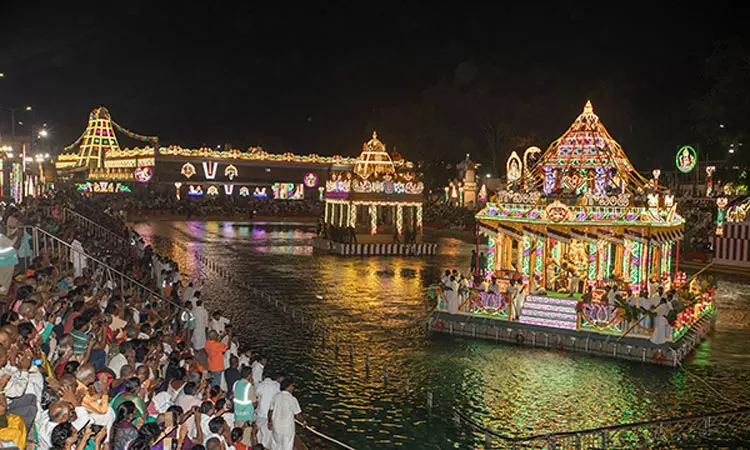 திருப்பதி ஏழுமலையான் கோவிலில் மார்ச் 9-ல் தெப்போற்சவம் ஆரம்பம்