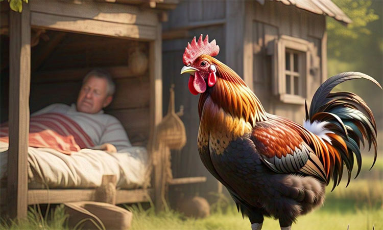 'பக்கத்து வீட்டு சேவல் அதிகாலை 3 மணிக்கே கூவுது.. நிம்மதியா தூங்க முடியல'... வருவாய் அதிகாரியிடம் புகார் அளித்த முதியவர்