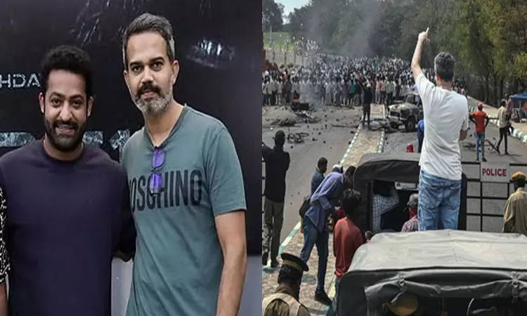 ஜூனியர் என்.டி.ஆர் நடிக்கும் புதிய படத்தின் படப்பிடிப்பு துவக்கம்!