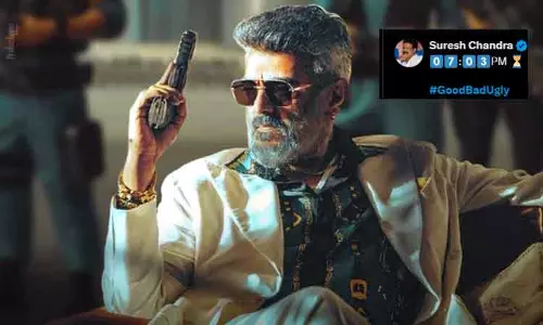 குட் பேட் அக்லி படத்தின் அப்டேட் கொடுத்த சுரேஷ் சந்திரா