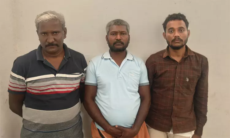 பிளாஸ்டிக் குழாய்களை திருடி விற்பனை: தோட்டக்கலை துறை அலுவலர் உள்பட 3 பேர் கைது