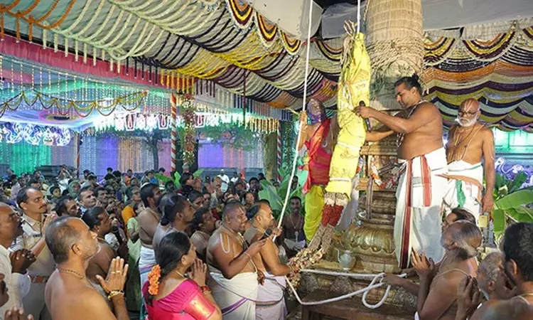 திருப்பதி சீனிவாச மங்காபுரம் பிரம்மோற்சவ விழா நிறைவு