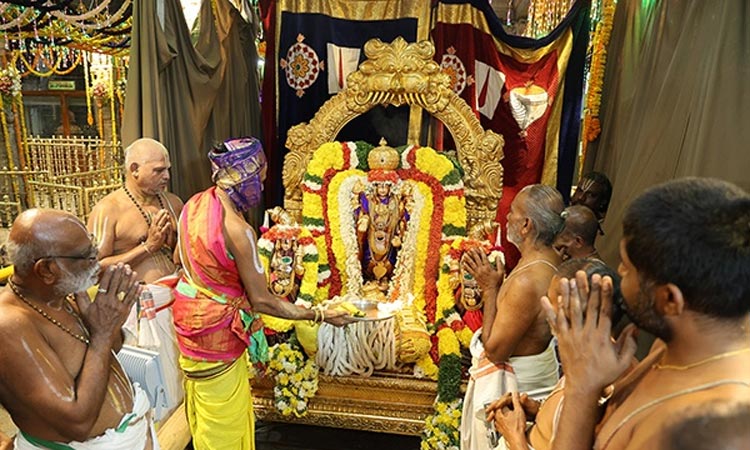 திருப்பதி சீனிவாச மங்காபுரம் பிரம்மோற்சவ விழா நிறைவு