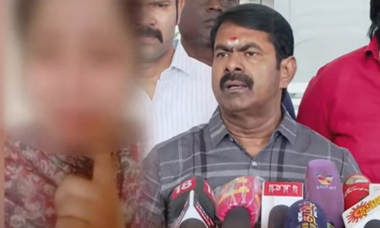 என்னுடைய கண்ணீர் சீமானை சும்மா விடாது - நடிகை விஜயலட்சுமி சாபம்