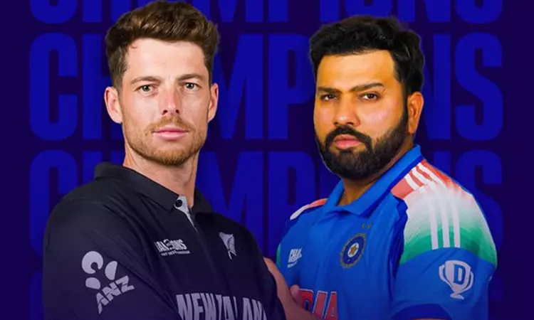 சாம்பியன்ஸ் டிராபி: டாஸ் வென்ற நியூசிலாந்து பந்துவீச்சு தேர்வு