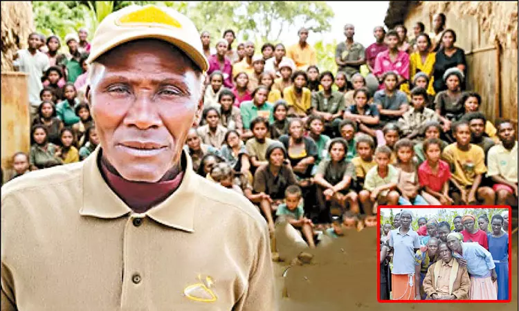 தான்சானியாவில் 20 மனைவிகள், 104 வாரிசுகள், 144 பேரப்பிள்ளைகளுடன் வாழும் அதிசய மனிதர்