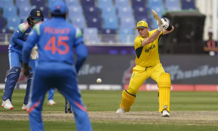 சாம்பியன்ஸ் டிராபி தொடரில் துபாயில் இன்று... ... சாம்பியன்ஸ் டிராபி; ஆஸ்திரேலியாவை வீழ்த்தி இறுதிப்போட்டிக்கு முன்னேறிய இந்தியா சாம்பியன்ஸ் டிராபி தொடரில் துபாயில் இன்று... ... சாம்பியன்ஸ் டிராபி; ஆஸ்திரேலியாவை வீழ்த்தி இறுதிப்போட்டிக்கு முன்னேறிய இந்தியா