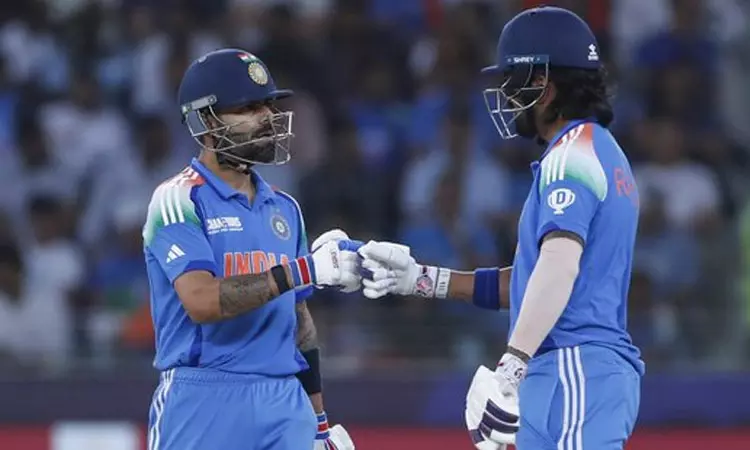 42 ஓவர் முடிவில் இந்தியா 217/ 4 ... சாம்பியன்ஸ் டிராபி; ஆஸ்திரேலியாவை வீழ்த்தி இறுதிப்போட்டிக்கு முன்னேறிய இந்தியா