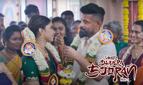 ஆத்தி அடி ஆத்தி... வீர தீர சூரன் படத்தின் இரண்டாவது பாடல் வெளியானது