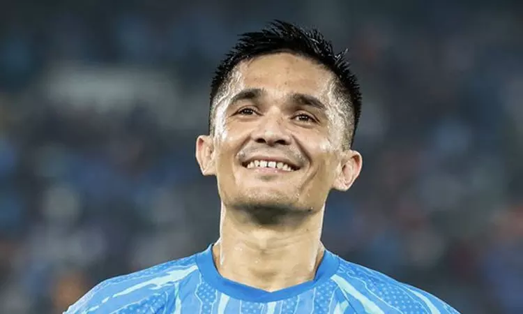 மீண்டும் சர்வதேச கால்பந்து போட்டியில் களமிறங்கும் சுனில் சேத்ரி.. ரசிகர்கள் மகிழ்ச்சி