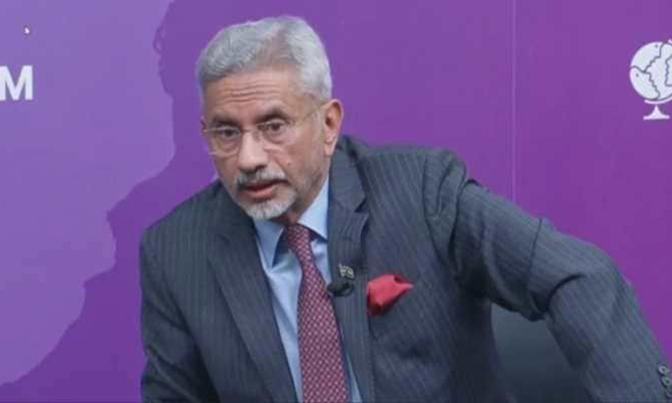 காஷ்மீர் விவகாரம்.. பாகிஸ்தான் செய்தியாளரின் கேள்விக்கு ஜெய்சங்கர் அதிரடி பதில்