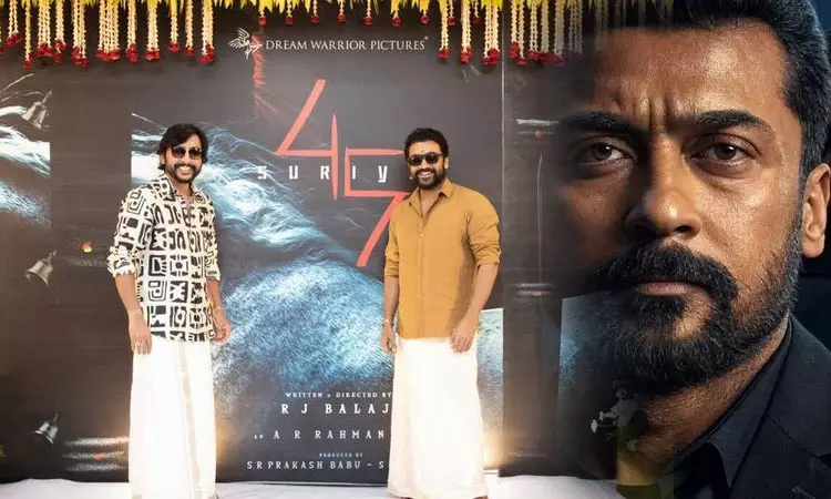 Suriya 45 - Suriya to play two roles?