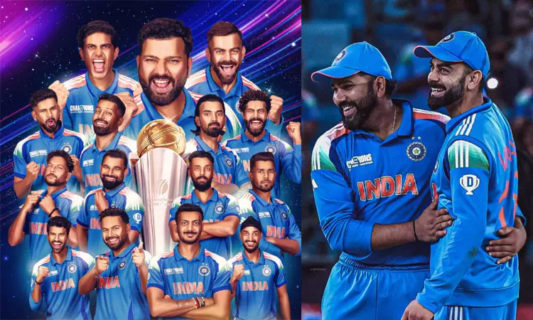 சாம்பியன்ஸ் டிராபி: கோப்பையை வென்ற இந்திய அணிக்கு தமிழக அரசியல் கட்சி தலைவர்கள் வாழ்த்து