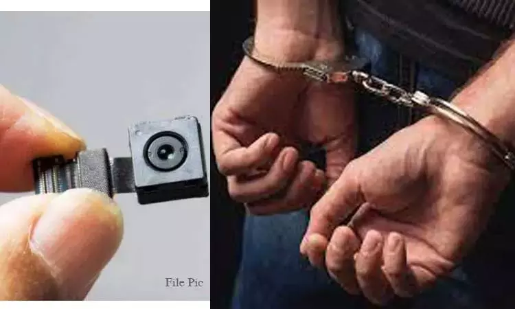 பெண்கள் விடுதியில் ஸ்பை கேமராக்கள் - வார்டன் கைது