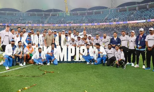 ஐ.சி.சி. சாம்பியன்ஸ் டிராபி: அதிக முறை கோப்பையை வென்று இந்திய அணி உலக சாதனை