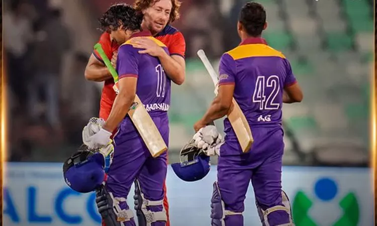 சர்வதேச மாஸ்டர்ஸ் லீக் டி20: சங்கக்காரா அபார சதம்.. இங்கிலாந்தை வீழ்த்தி இலங்கை வெற்றி