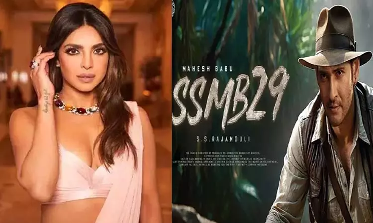 ராஜமவுலியின் எஸ்.எஸ்.எம்.பி 29 படப்பிடிப்பில் நடிகை பிரியங்கா சோப்ரா பங்கேற்பு