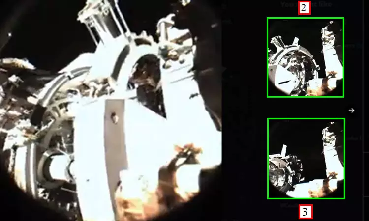 விண்வெளியில் செயற்கைக்கோள்களை பிரிக்கும் ஸ்பேடெக்ஸ் திட்டம் வெற்றி:  வீடியோ வெளியிட்ட இஸ்ரோ