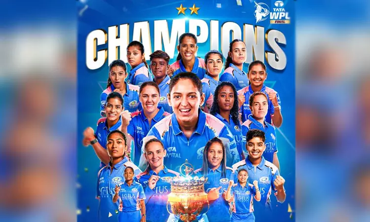 மகளிர் பிரீமியர் லீக்; டெல்லியை வீழ்த்தி சாம்பியன் பட்டம் வென்ற மும்பை இந்தியன்ஸ் மகளிர் பிரீமியர் லீக்; டெல்லியை வீழ்த்தி சாம்பியன் பட்டம் வென்ற மும்பை இந்தியன்ஸ்