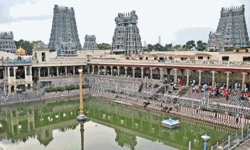 மதுரை மீனாட்சியம்மன் கோவில் நடை இன்று சாத்தப்படும் என அறிவிப்பு