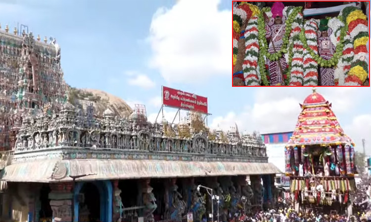 திருப்பரங்குன்றம் முருகப்பெருமான் கோவில் பங்குனி திருவிழா தேரோட்டம் கோலாகலம்