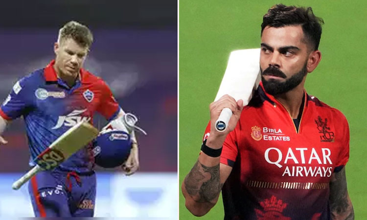 ஐ.பி.எல்.: டேவிட் வார்னரின் மாபெரும் சாதனையை சமன் செய்வாரா விராட் கோலி..?