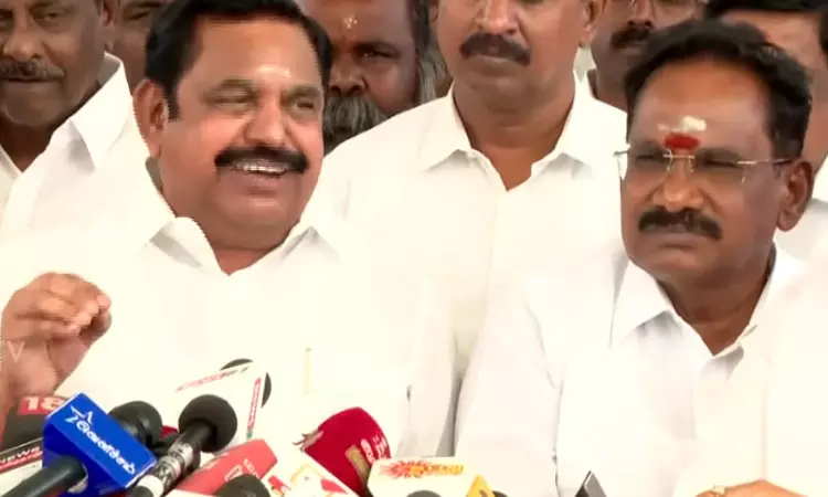 எங்கள் கணக்கை நாங்கள் பார்த்துக் கொள்கிறோம் - தங்கம் தென்னரசுக்கு  எடப்பாடி பழனிசாமி பதிலடி