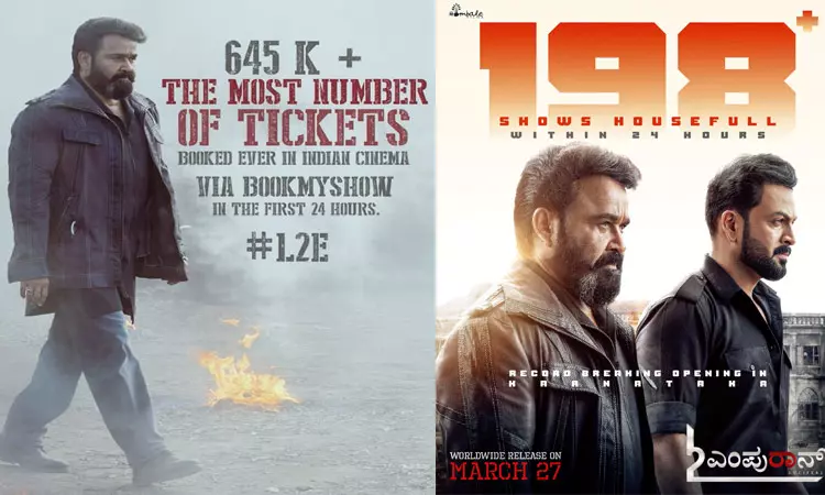 டிக்கெட் முன்பதிவில் வரலாற்று சாதனை படைத்த எம்புரான்