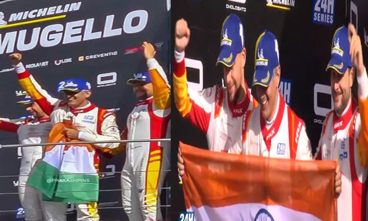 இத்தாலி கார் ரேஸில் அசத்திய அஜித்