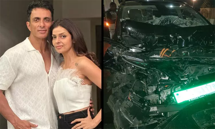 பிரபல நடிகரின் மனைவி கார் விபத்தில் காயம் பிரபல நடிகரின் மனைவி கார் விபத்தில் காயம்