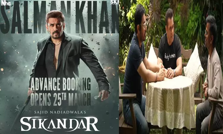 சல்மான் கானின் சிக்கந்தர் புரோமோஷன்  வீடியோ வெளியீடு