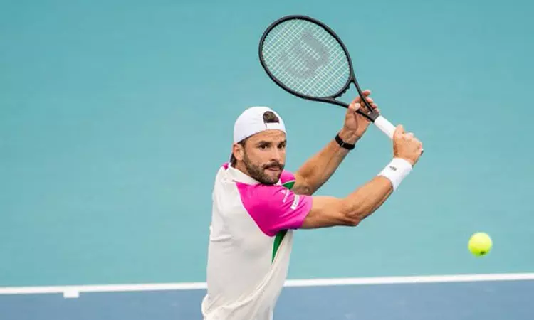 மியாமி ஓபன் டென்னிஸ்: டிமிட்ரோவ் காலிறுதிக்கு முன்னேற்றம்